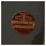 Montgomery Wards Power Kraft Table Top Band Saw