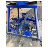 Commercial Manual Rotary Screen Printing Press – Multi-Color Multi-Station T-Shirt Printing Carousel