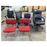 Lot of 6 - Office Chairs