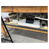 Large Wood Bench + All Contents
