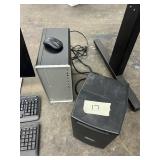 Dell Monitor + Computer + Tripp-Lite Battery Backup