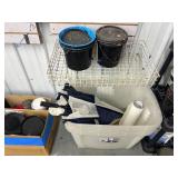 Large lot of Ink - Bins - Shelf And all Misc.