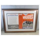 (A-4) Framed Minnesota Twins 1987 W...