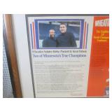 (A-4) Framed Minnesota Twins 1991 W...