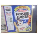 (A-4) Framed Minnesota Twins 1991 W...