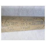 (F-1) Vintage Wood Hank Aaron Hille...