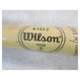 (F-1) Vintage Wood Hank Aaron Wilso...