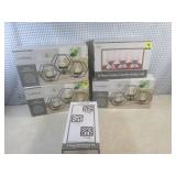 (BR3) 5 New Candle Holder Sets...