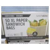 (CS) 6 - 50-Count XL Paper Sandwich...