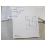 (CSB) 5 - 3,000-Count Mailing Label...