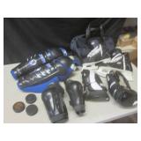 (G-1) Ice Hocky Gear - Skates with ...