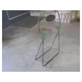 (CS) Metal Garden Rack with Welcome...
