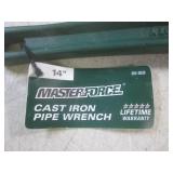 (CS) New 14" Cast Iron Pipe Wrench ...