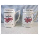 (FS) 1987 and 1991 Minnesota Twins ...