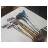 (BSB) Vintage Golf Bag and Assorted...