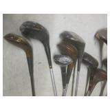 (BS) Assorted Vintage Wood Head Gol...
