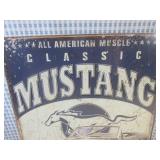 (G-1) Ford Mustang Tin Sign 16" x 1...