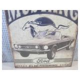 (G-1) Ford Mustang Tin Sign 16" x 1...