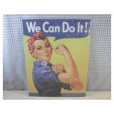 (EC1) We Can Do It! Tin Sign 16" x ...