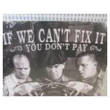 (G-1) Knuckleheads Garage Tin Sign ...