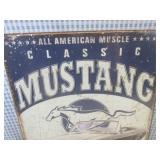 (G-1) Ford Mustang Tin Sign 16" x 1...
