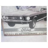 (G-1) Ford Mustang Tin Sign 16" x 1...