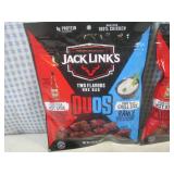 (B-2) 4 Bags of Jack Links Duos Buf...