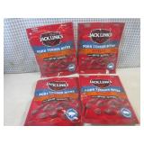 (B-3) 4 Bags of Jack Links Barbecue...