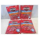 (B-3) 4 Bags of Jack Links Barbecue...