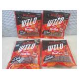 (B-2) 4 Bags of Jack Links Wild Fra...