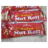 (B-1) 12 Salted Nut Roll Candy Bars...