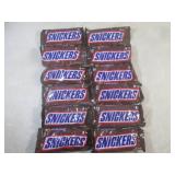 (B-1) 12 Snickers 5 Fun Size Bars P...