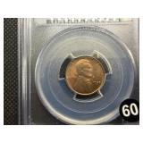 1925-D Lincoln Cent PCGS MS64 RB - PCGS Price Guide Value for an MS64 RB is $225