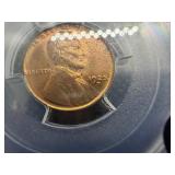 1925-D Lincoln Cent PCGS MS64 RB - PCGS Price Guide Value for an MS64 RB is $225