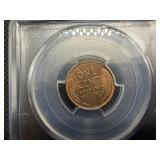 1925-D Lincoln Cent PCGS MS64 RB - PCGS Price Guide Value for an MS64 RB is $225
