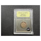 1925-S Lincoln Cent USCG MS63 RD - Greysheet Wholesale Value for an MS63 BN is $180