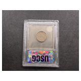 1925-S Lincoln Cent USCG MS63 RD - Greysheet Wholesale Value for an MS63 BN is $180