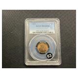 1929 Lincoln Cent PCGS MS65 RB -  PCGS Price Guide Value for an MS65 RB is $40
