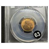 1929 Lincoln Cent PCGS MS65 RB -  PCGS Price Guide Value for an MS65 RB is $40