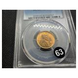 1929 Lincoln Cent PCGS MS65 RB -  PCGS Price Guide Value for an MS65 RB is $40