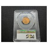 1929 Lincoln Cent PCGS MS65 RB -  PCGS Price Guide Value for an MS65 RB is $40