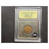 1929-D Lincoln Cent USCG MS65+ RD - Greysheet Wholesale Value for an MS65 RB is $150