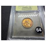 1929-D Lincoln Cent USCG MS65+ RD - Greysheet Wholesale Value for an MS65 RB is $150