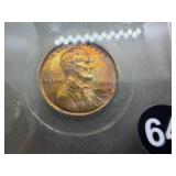 1929-D Lincoln Cent USCG MS65+ RD - Greysheet Wholesale Value for an MS65 RB is $150