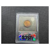 1929-D Lincoln Cent USCG MS65+ RD - Greysheet Wholesale Value for an MS65 RB is $150