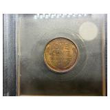 1929-D Lincoln Cent USCG MS65+ RD - Greysheet Wholesale Value for an MS65 RB is $150