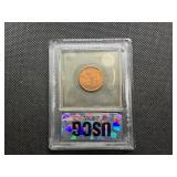 1930-S Lincoln Cent USCG MS66 RD - Greysheet Wholesale Value for an MS66 RB is $100
