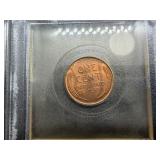 1930-S Lincoln Cent USCG MS66 RD - Greysheet Wholesale Value for an MS66 RB is $100