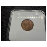 1931 Lincoln Cent CCGS MS65 RD - Greysheet Wholesale Value for an MS65 RB is $80