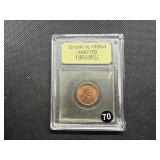 Better Date 1935-D Lincoln Cent USCG MS67 RD - Greysheet Wholesale Value for an MS66 RB is $55